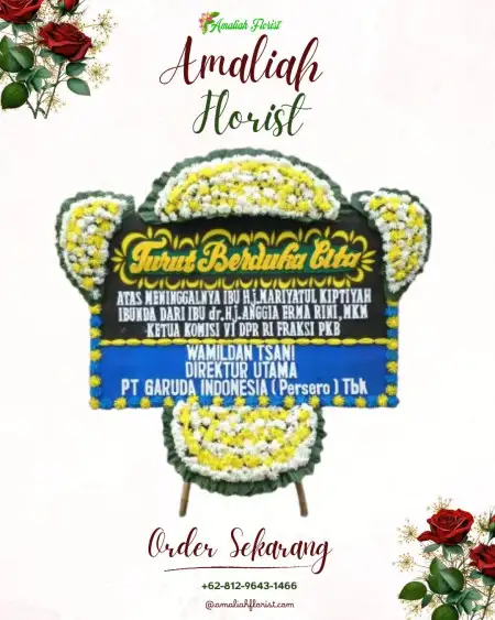 Papan Bunga Duka Bongsari